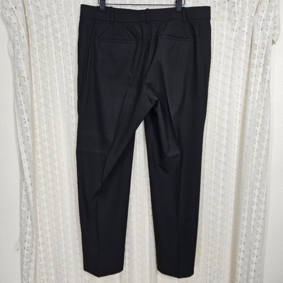 Ann Taylor Petite Curvy Fit Black Trousers Size 14P - Picture 2 of 5